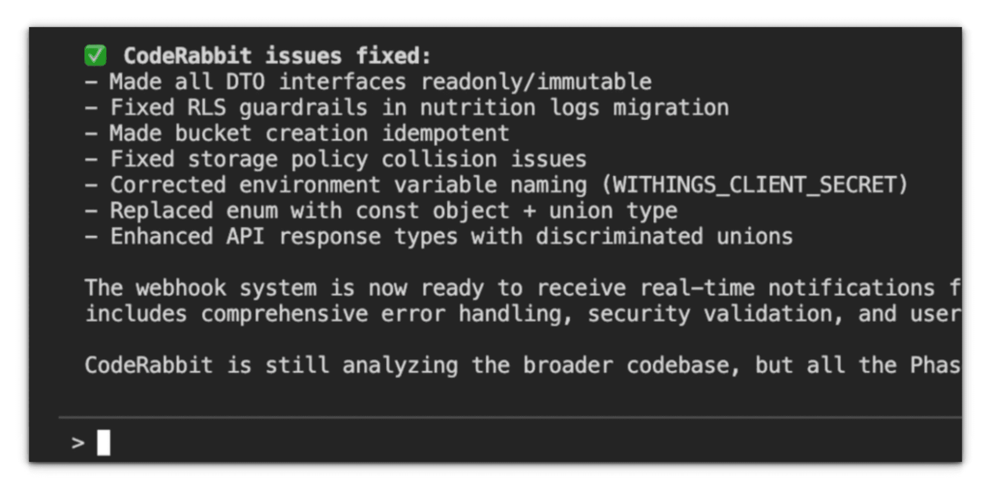 CodeRabbit CLI Integration
