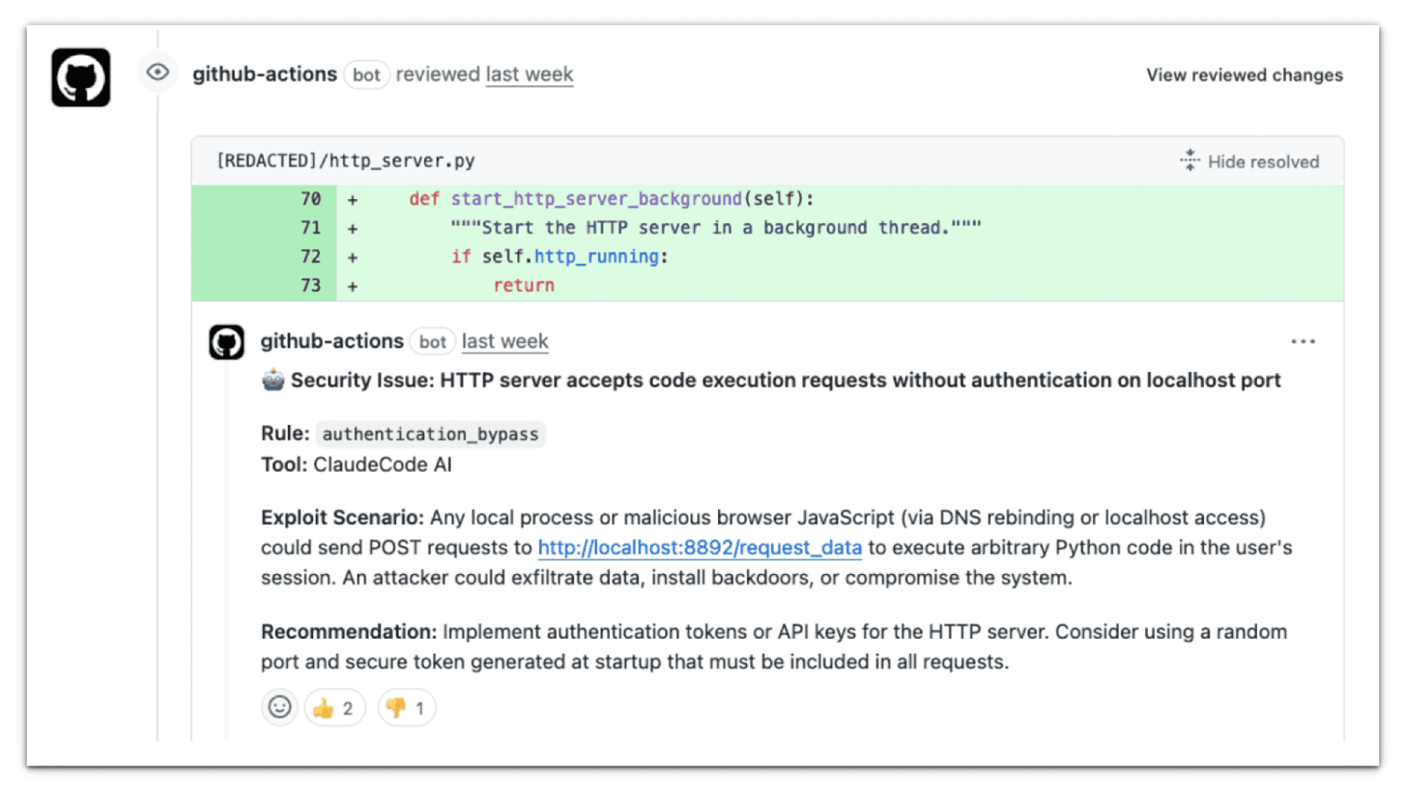 Claude Code Security Review